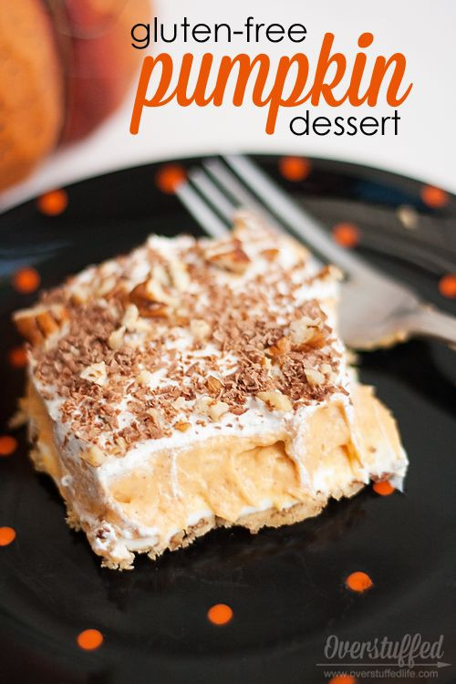 Easy Healthy Pumpkin Desserts
 Pumpkins Pudding desserts and Gluten free on Pinterest