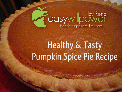 Easy Healthy Pumpkin Pie Recipe
 Healthy Pumpkin Spice Pie Recipe