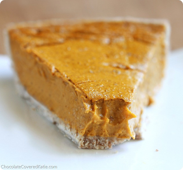 Easy Healthy Pumpkin Pie Recipe
 Healthy Pumpkin Pie the creamiest pie you ll ever taste 