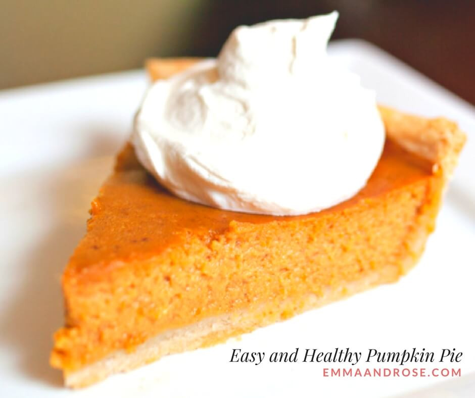 Easy Healthy Pumpkin Pie Recipe
 Top 7 Easy and Healthy Favorite Christmas Recipes