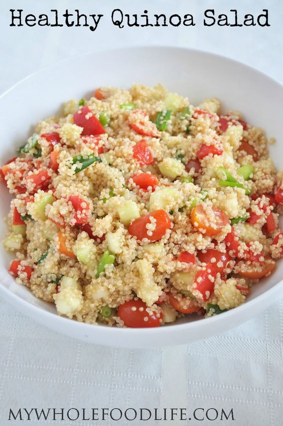 Easy Healthy Quinoa Recipes
 Healthy Quinoa Salad Recipe