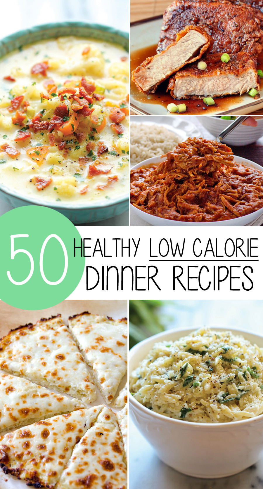 Easy Healthy Recipes For Weight Loss
 50 Healthy Low Calorie Weight Loss Dinner Recipes