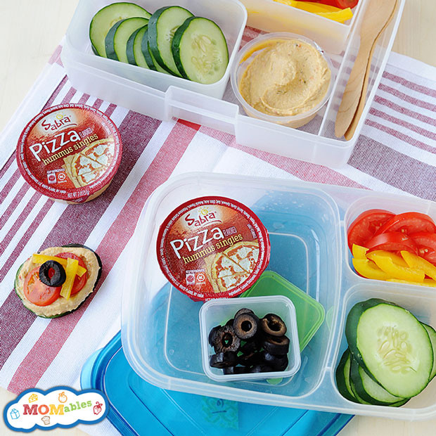 Easy Healthy School Lunches
 Healthy Lunch Idea DIY Pizza Lunch