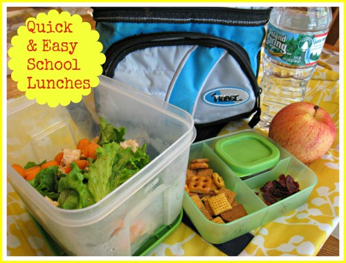 Easy Healthy School Lunches
 Quick and Healthy School Lunches