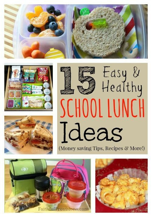 Easy Healthy School Lunches
 948 best images about Kids Meal Ideas on Pinterest