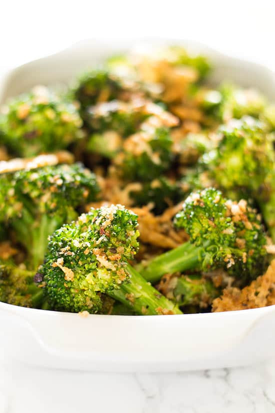 Easy Healthy Side Dishes
 Quick Panko and Parmesan Broccoli