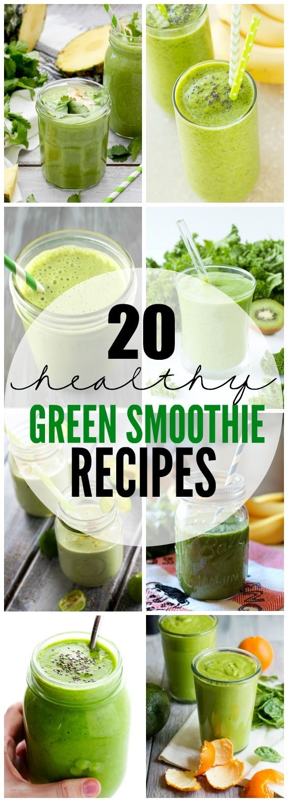 Easy Healthy Smoothie Recipes
 20 Healthy Green Smoothie Recipes Yummy Healthy Easy