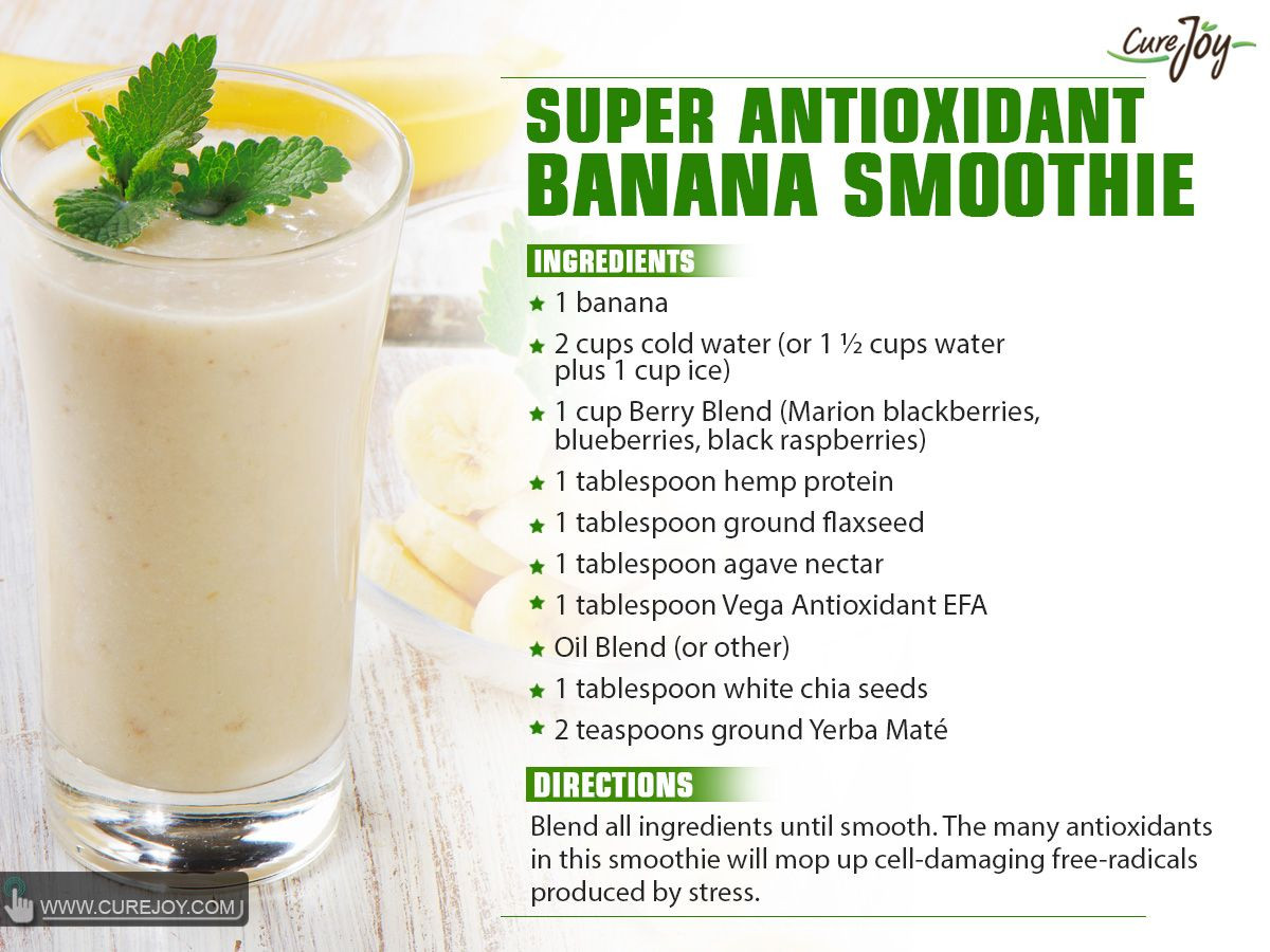 Easy Healthy Smoothies For Weight Loss
 15 Easy And Healthy Banana Smoothie Recipes For Weight