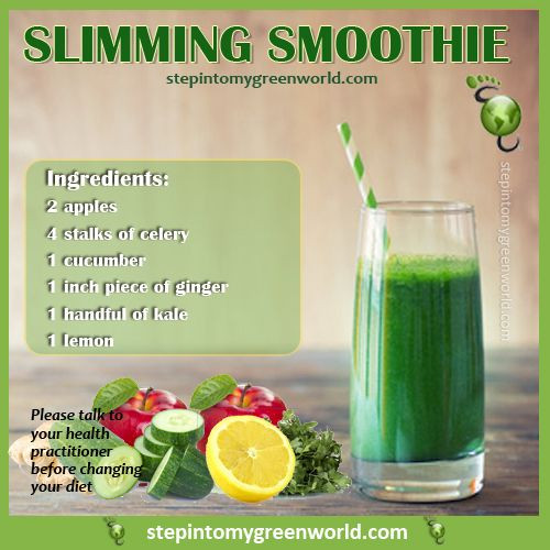 Easy Healthy Smoothies For Weight Loss
 A super easy slimming kale smoothie Not only will it