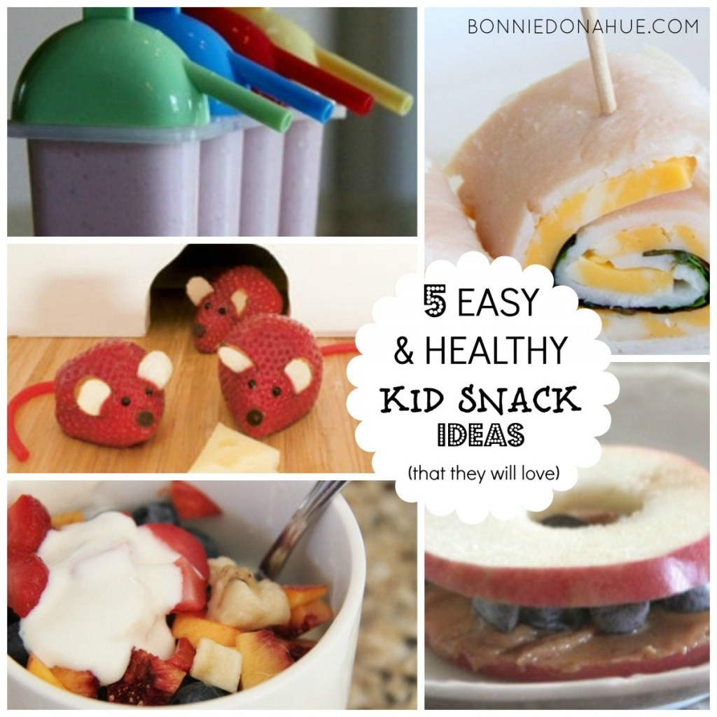 Easy Healthy Snacks For Kids
 5 Easy & Healthy Kid Snack Ideas that they will love