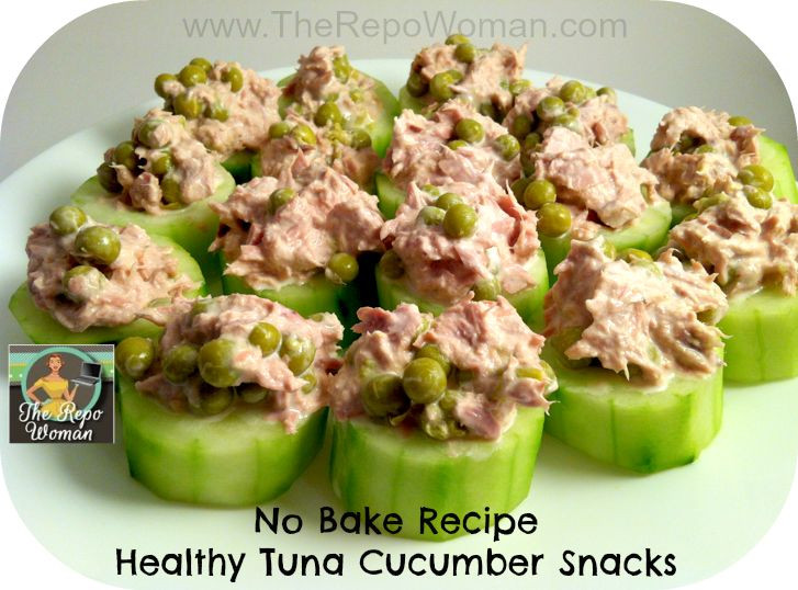 Easy Healthy Snacks Recipes
 Healthy Snack Recipe Tuna Cucumber Snack Here’s a quick