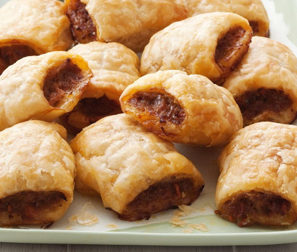 Easy Healthy Snacks To Make
 Easy Sausage Snack Rolls