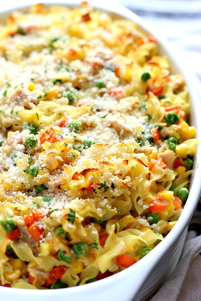 Easy Healthy Tuna Noodle Casserole
 Healthy Tuna Noodle Casserole