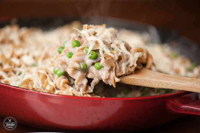 Easy Healthy Tuna Noodle Casserole
 Healthy Skillet Tuna Casserole