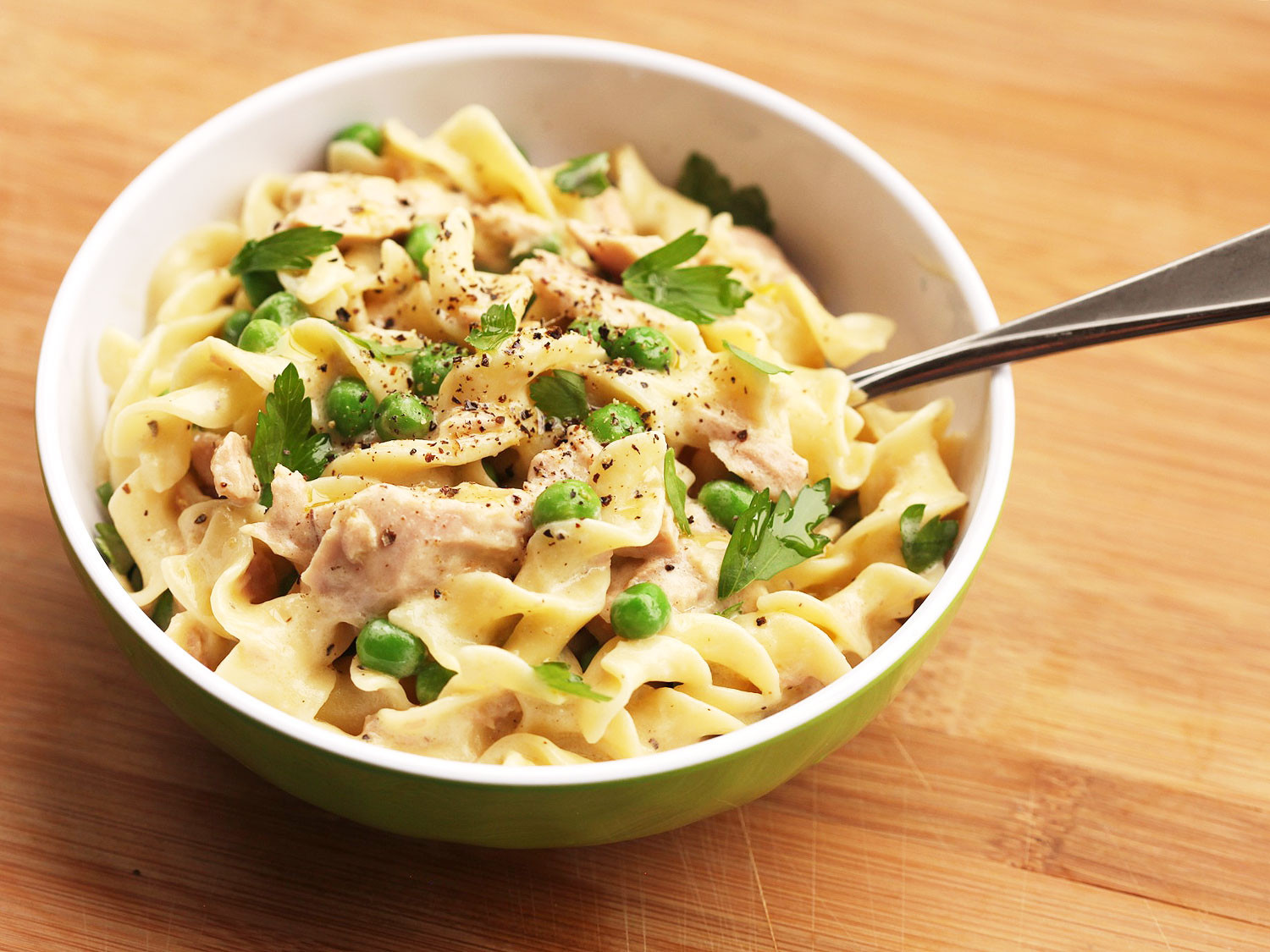 Easy Healthy Tuna Noodle Casserole
 The Food Lab Turbo How to Make Lighter Tuna Noodle