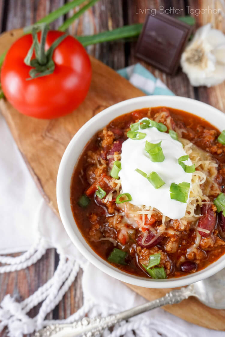 Easy Healthy Turkey Chili
 Healthy and Easy Turkey Chili Recipe Sugar & Soul