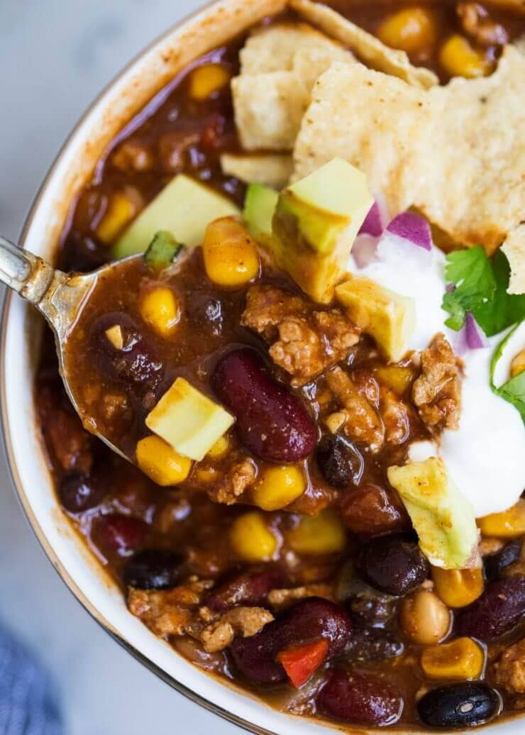 Easy Healthy Turkey Chili
 EASY and Healthy Turkey Chili Recipe I Heart Naptime