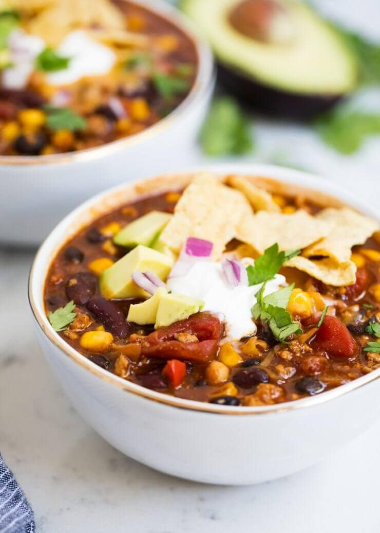 Easy Healthy Turkey Chili
 EASY and Healthy Turkey Chili Recipe I Heart Naptime