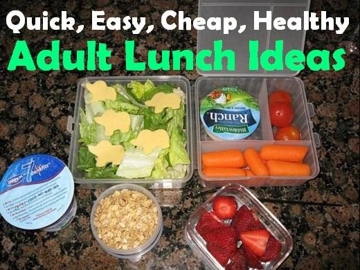 Easy Healthy Work Lunches
 Quick Easy Cheap and Healthy Lunch Ideas For Work