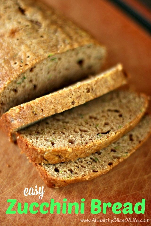 Easy Healthy Zucchini Bread
 Easy Zucchini Bread