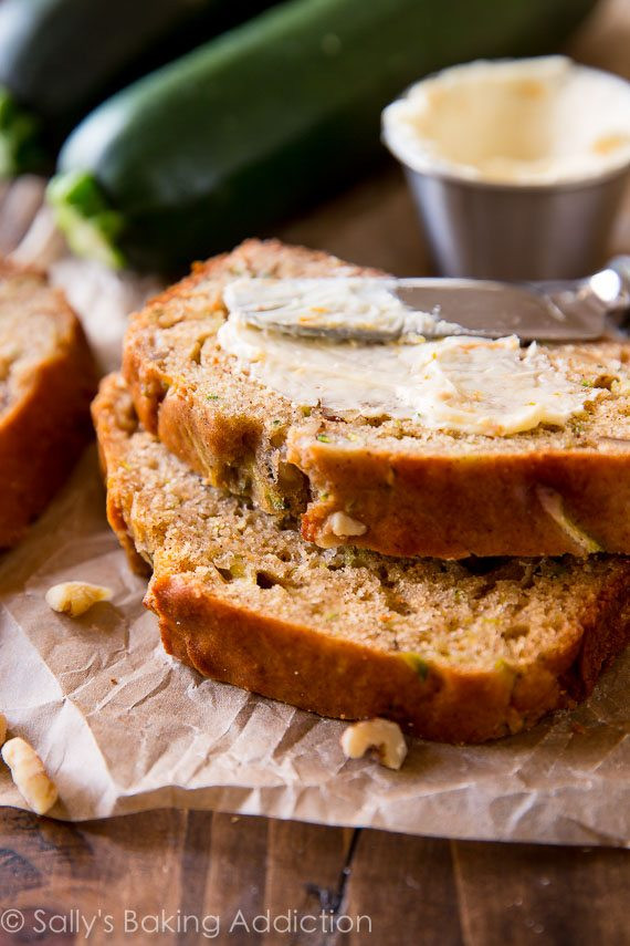 Easy Healthy Zucchini Bread
 Greek Yogurt Zucchini Bread Sallys Baking Addiction