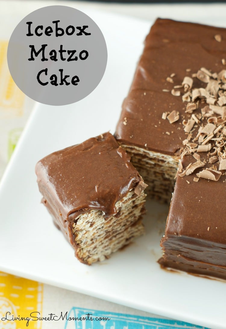 Easy Passover Desserts
 Icebox Matzo Cake Recipe Living Sweet Moments