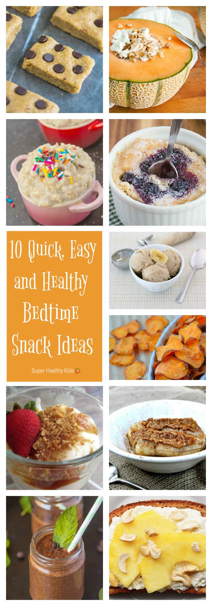 Easy Quick Healthy Snacks
 10 Quick Easy and Healthy Bedtime Snack Ideas