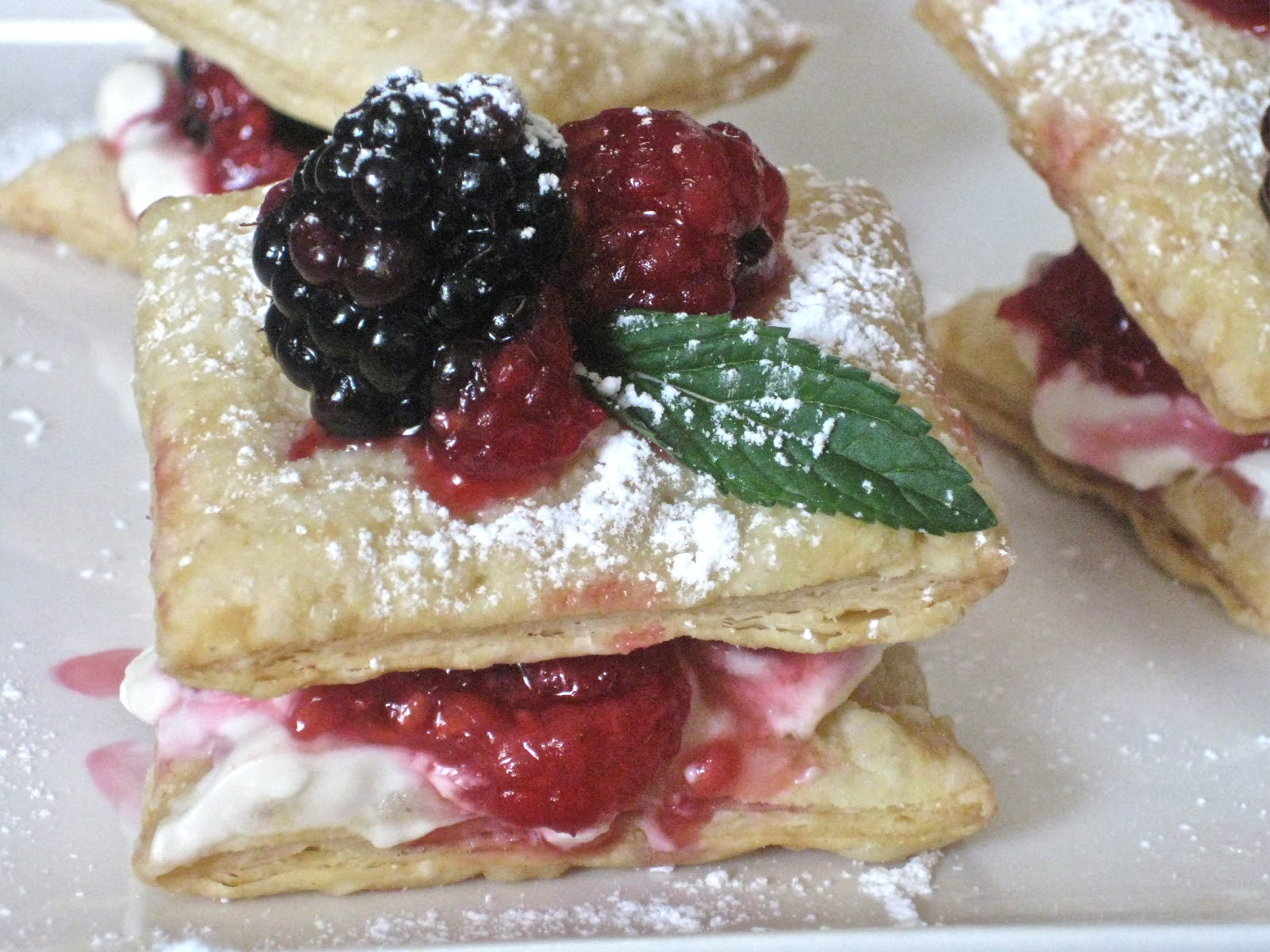 Easy Summer Dessert
 Flavors of the Sun Puff Pastry and an Easy Summer Dessert