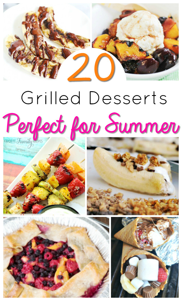 Easy Summer Desserts For Bbq
 Easy Summer Desserts Grilled Desserts