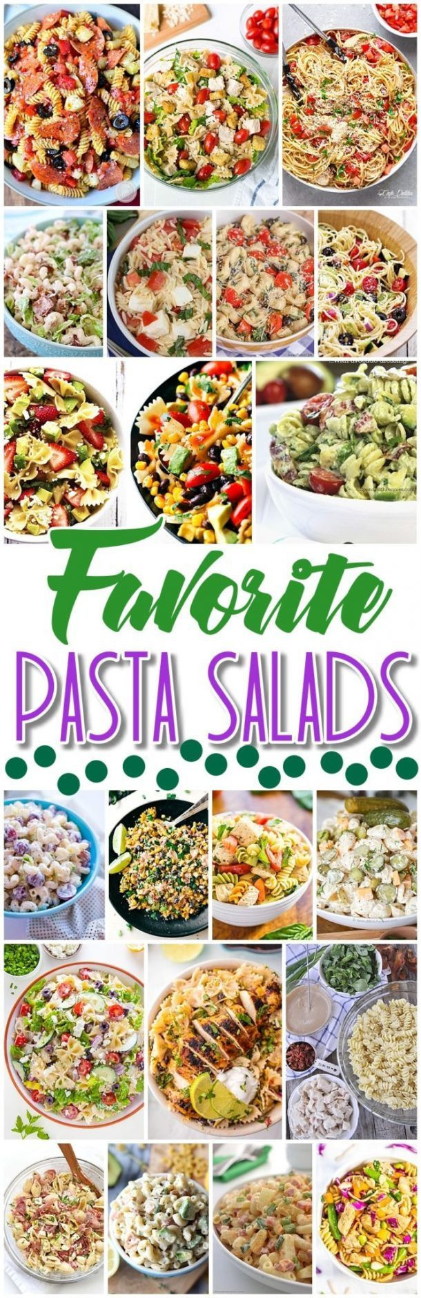 Easy Summer Dinners For A Crowd
 Easy Pasta Salads Recipes – The BEST Yummy Barbecue Side