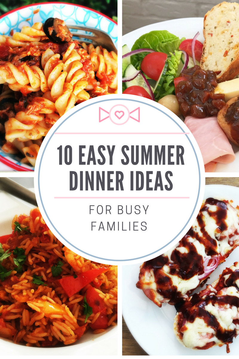 Easy Summer Dinners For Family
 Ten easy summer dinner ideas for busy families