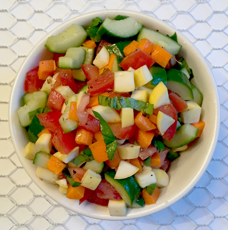 Easy Summer Vegetarian Recipes
 Summer Ve able Recipe Simple Veggie Salad – MENUbility