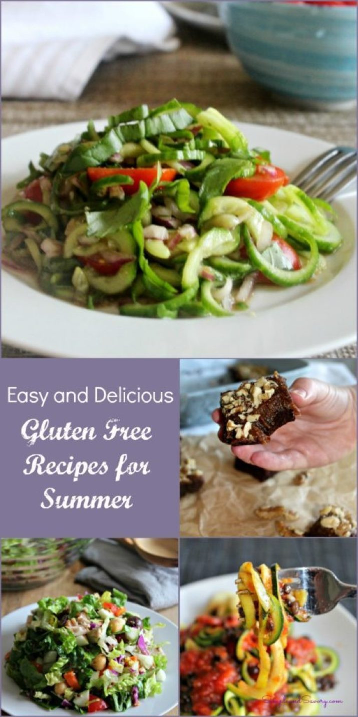 Easy Summer Vegetarian Recipes
 10 Easy and Delicious Gluten Free Recipes for the Summer