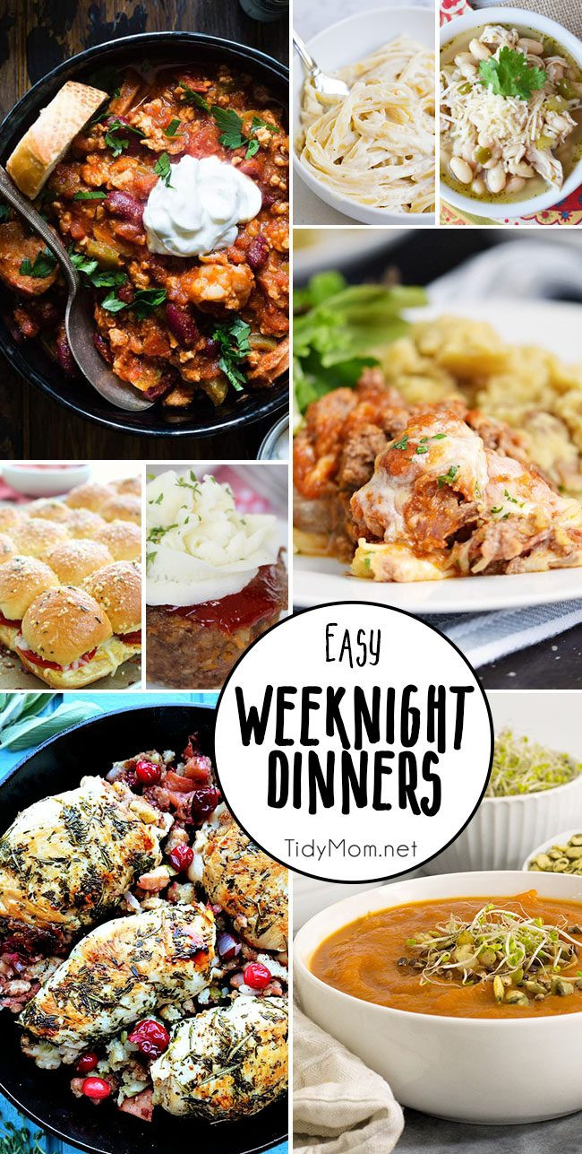 Easy Summer Weeknight Dinners
 Easy Weeknight Dinners to Try This Week