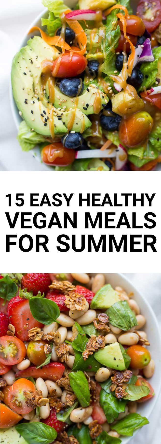 Easy Vegan Summer Recipes
 15 Easy Healthy Vegan Meals for Summer Fooduzzi