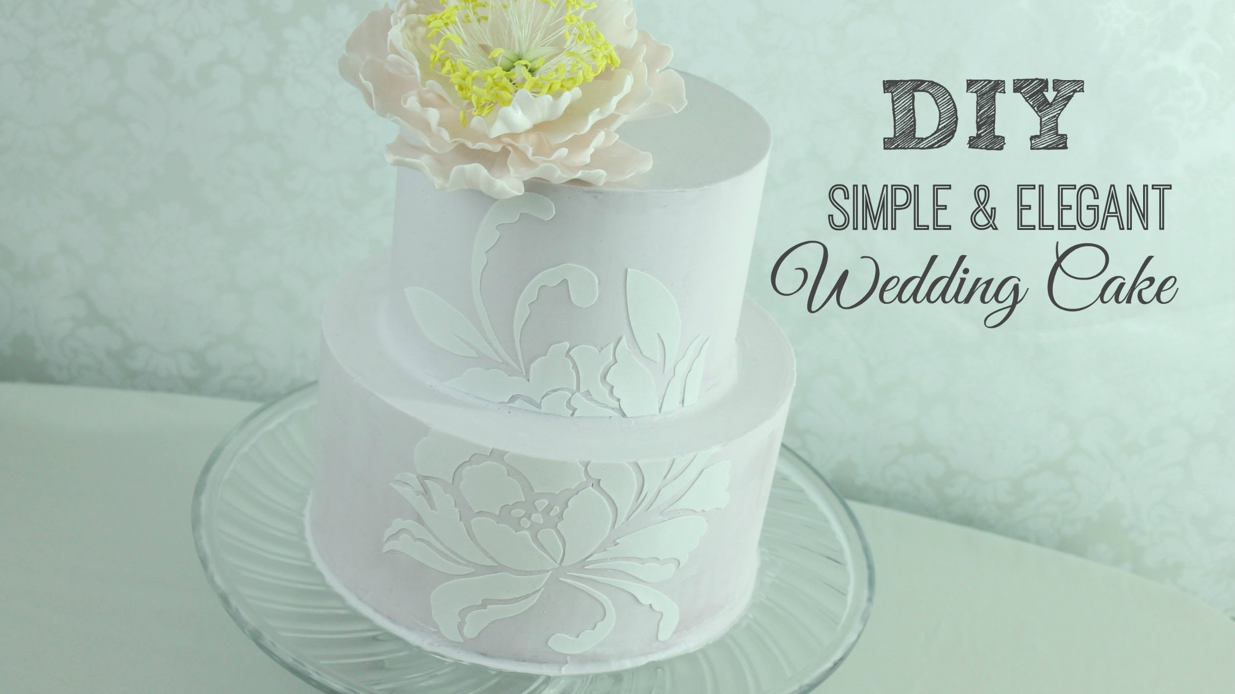 Easy Wedding Cakes To Make Yourself
 Easy wedding cakes to make yourself idea in 2017