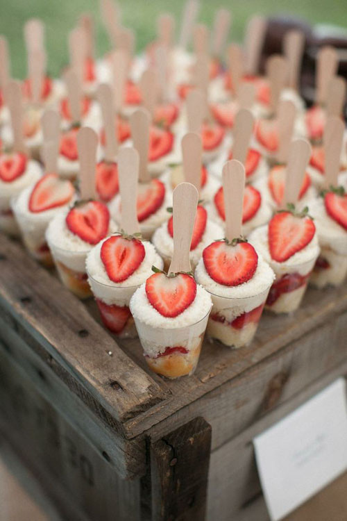Easy Wedding Desserts
 16 Fun Ideas for Bridal Shower Food