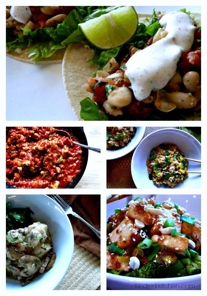 Easy Weeknight Healthy Dinners
 Kindred Kitchen