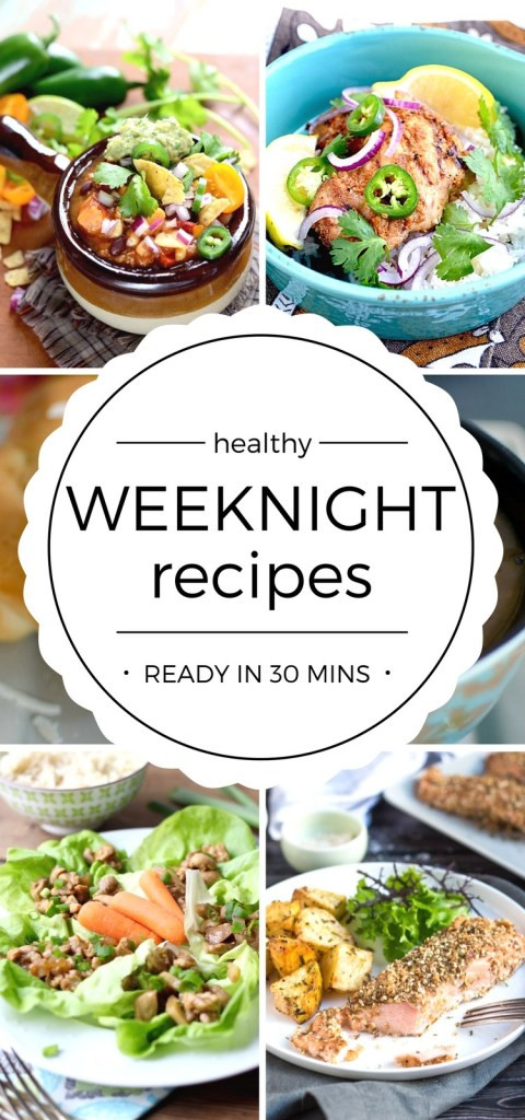 Easy Weeknight Healthy Dinners
 Healthy Food Recipes for Easy Weeknight Dinners