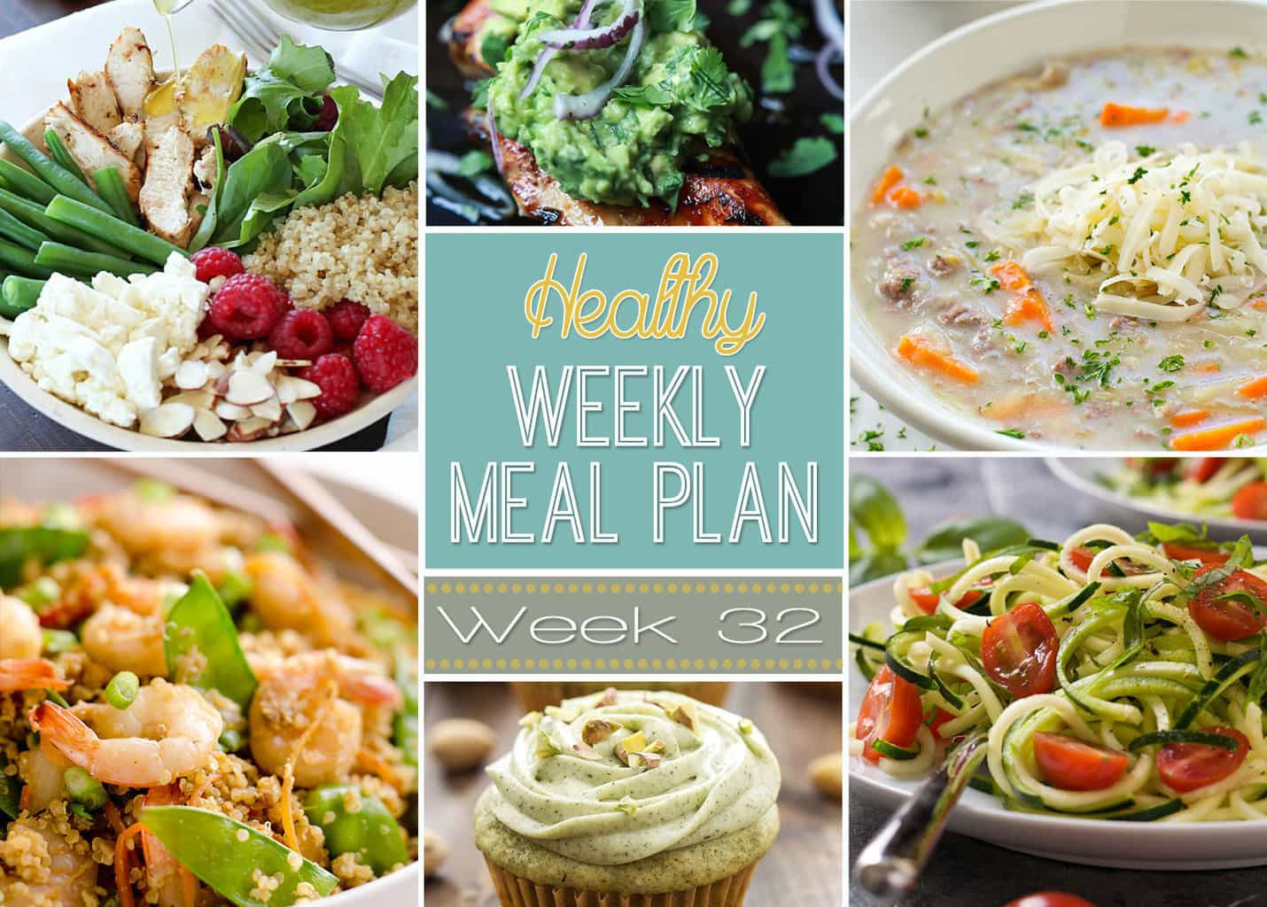 Easy Yummy Healthy Dinners
 Healthy Weekly Meal Plan 32 Yummy Healthy Easy