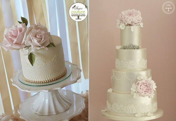 Edible Lace For Wedding Cakes
 Edible Lace Wedding Cakes – Cake Geek Magazine