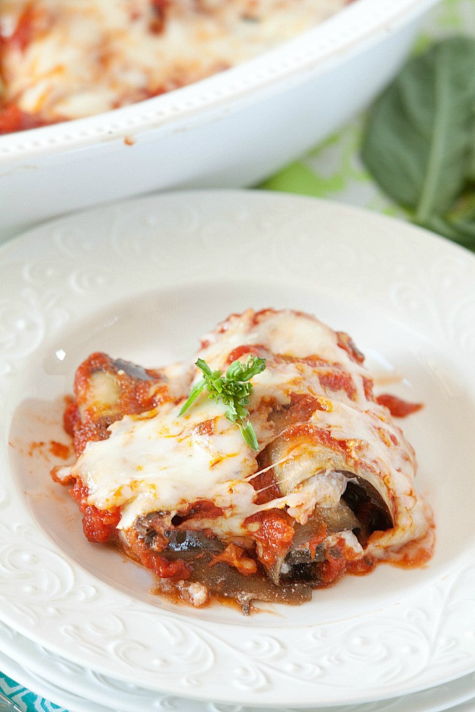 Eggplant Lasagna Healthy
 Rolled Eggplant Lasagna with Prosciutto