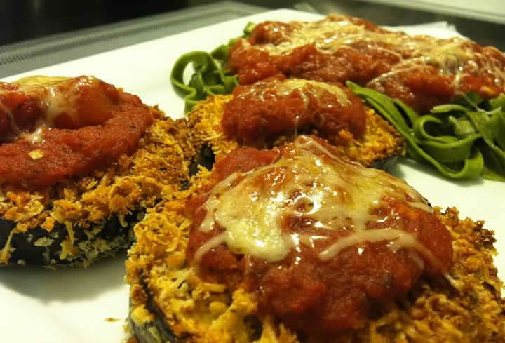 Eggplant Parmesan Healthy
 Delicious Eggplant Parmesan Minus 470 Calories