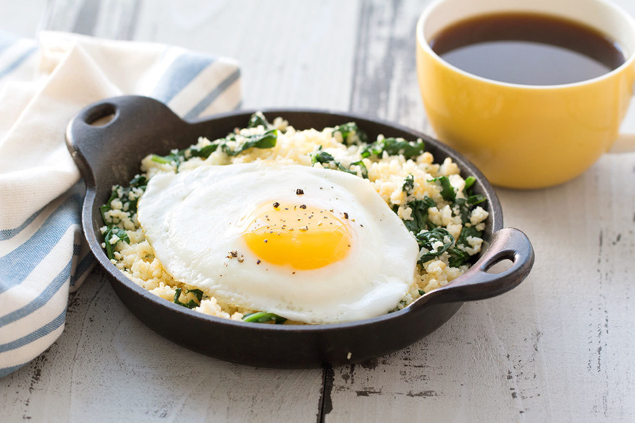 Eggs For Breakfast Healthy
 Healthy Egg Topped Breakfast Hash Recipe