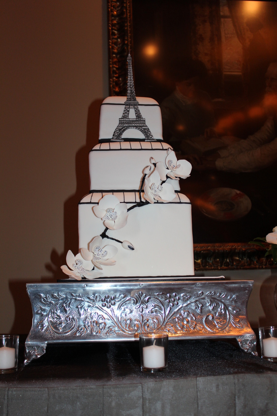 Eiffel Tower Wedding Cakes
 Eiffel Tower Wedding Cake CakeCentral