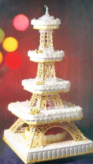 Eiffel Tower Wedding Cakes
 Eiffel Tower cake Discover French temptations for