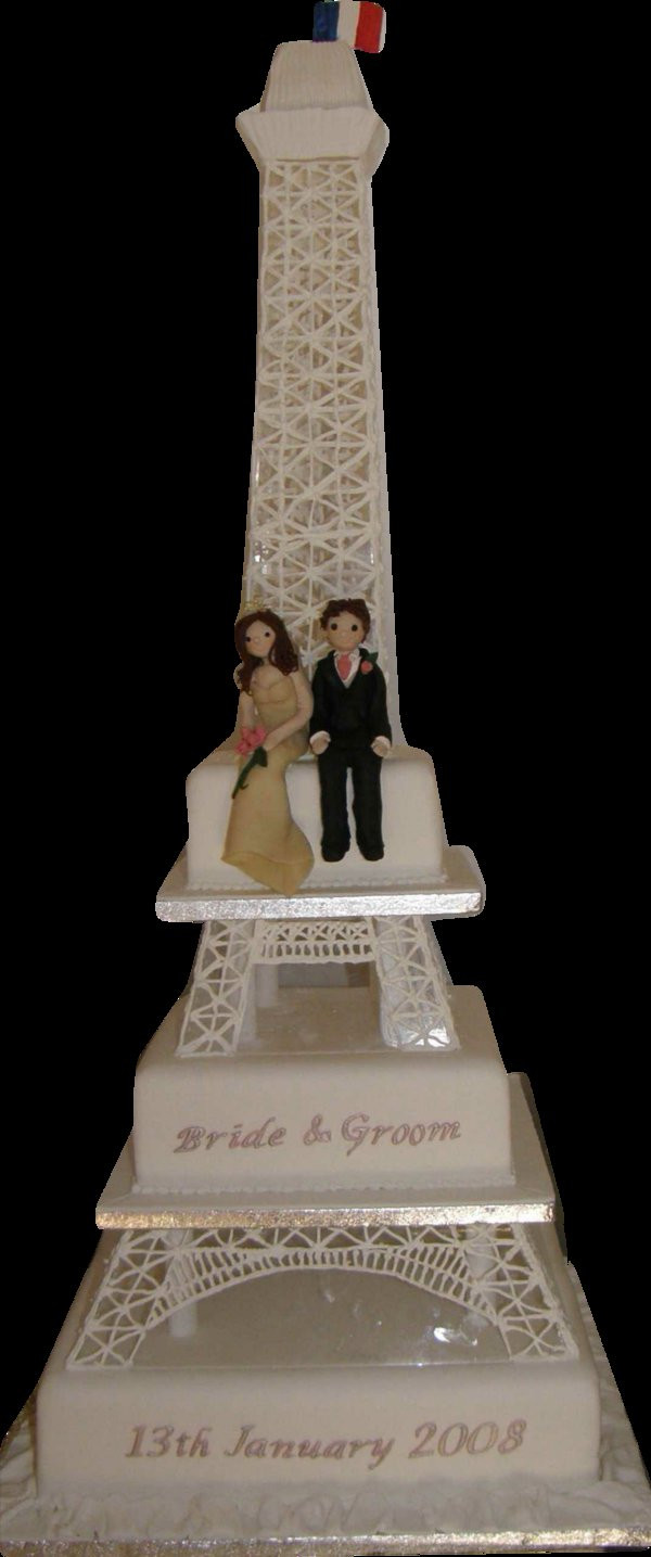 Eiffel Tower Wedding Cakes
 Eiffel Tower Cake by cakesunlimited on DeviantArt