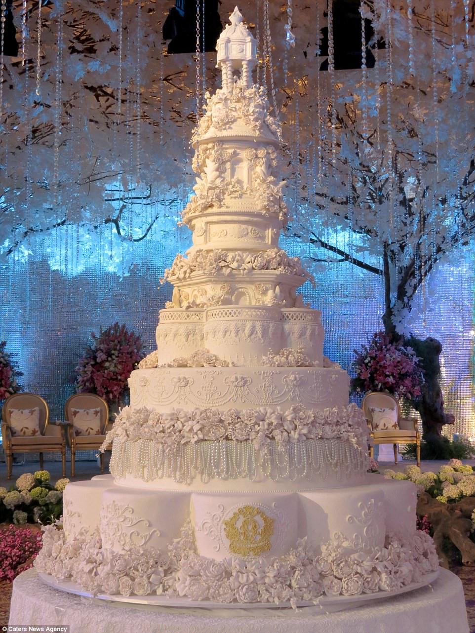 Elaborate Wedding Cakes
 Are these the most elaborate wedding cakes of all time