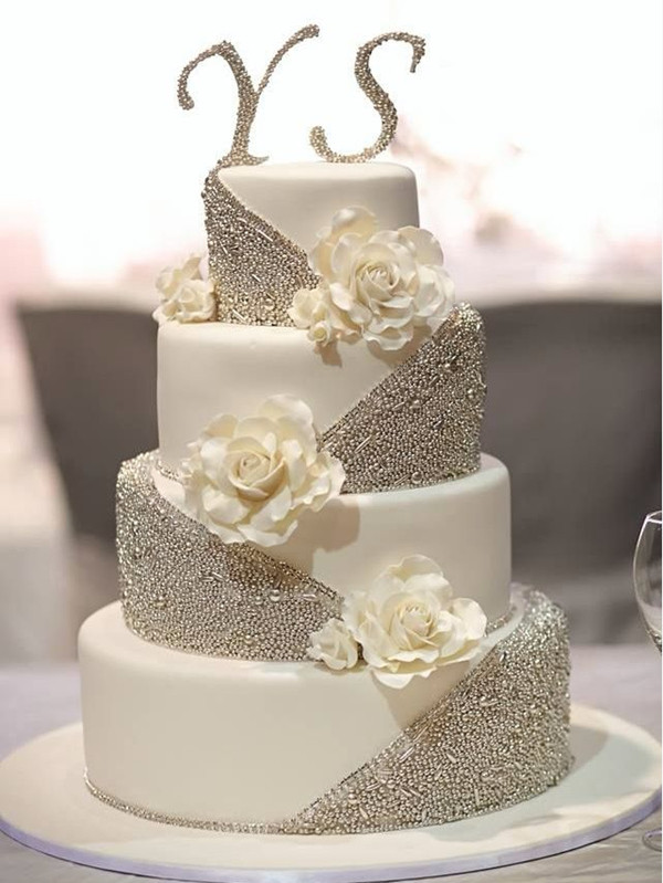Elaborate Wedding Cakes
 25 Fabulous Wedding Cake Ideas With Pearls
