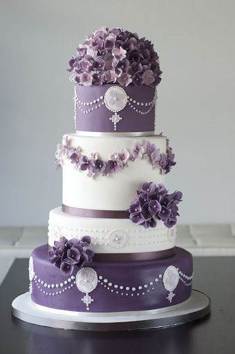 Elegant Purple Wedding Cakes
 Top 20 Most Elegant Wedding Cakes Page 16 of 20